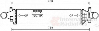 VAN WEZEL 30004658 -  Интеркулер